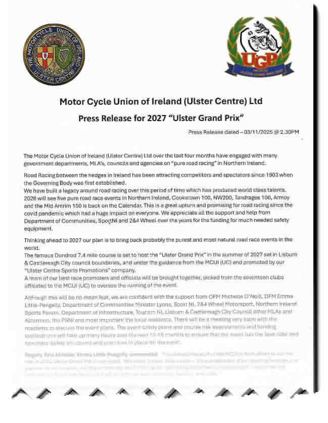 UGPSC - race returns in 2027